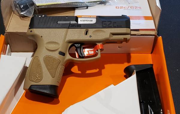 Taurus G2C Tan 9mm 1-G2C931-12T