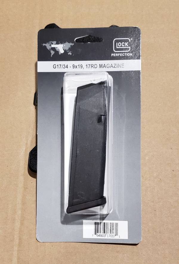 Glock 17/34 Gen4 magazine 17rd 9mm 33814