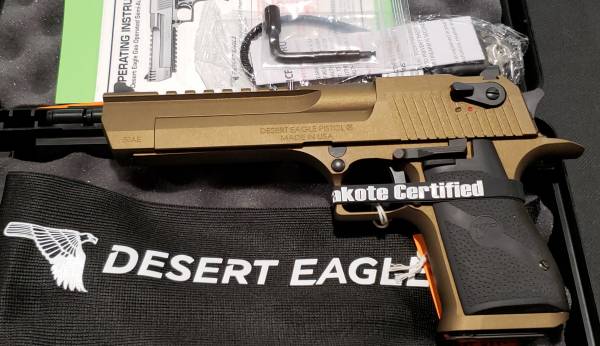 Magnum Research Desert Eagle mk XIX 6" 50a&e DE50BB