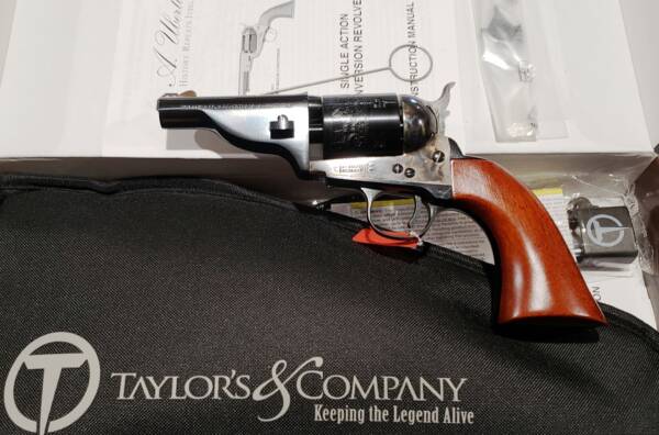 Taylors Uberti 1858 Hickok Conversion 3.5in 38sp 550958