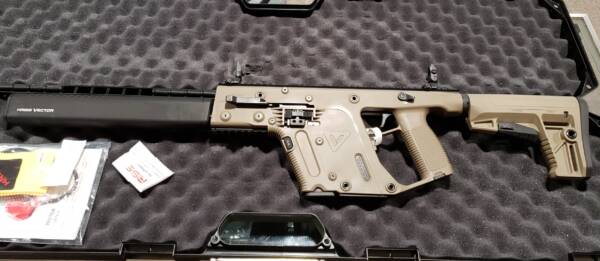 Kriss Vector CRB G2 16in rifle FDE KV10-CFD20 10mm