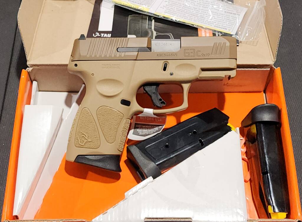 Taurus G3C Tan & Coyote 3.2″ 9mm 3mags 1G3C93ET NEW | Ellis County ...