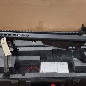 Barrett M107A1-S 20in steel Black 50BMG 18062-S